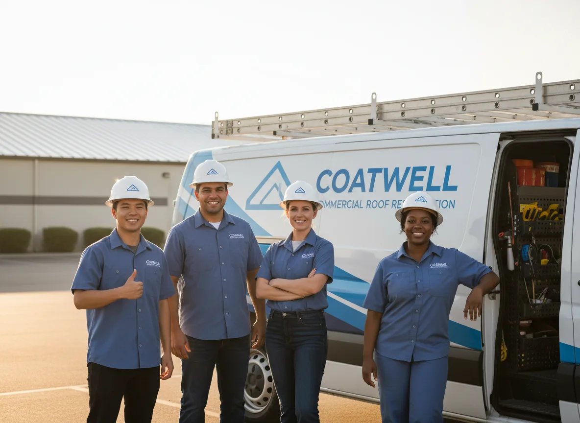 Commercial roof coating company in Smithville, MO